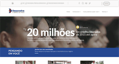 Desktop Screenshot of desenvolve-al.com.br